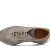 Sneaker  in camoscio traforato colore sabbia e fondo leggero Vibram 1010FLTCLO 504 ROSSI 