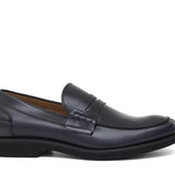 College stile inglese in vitello spazzolato blu con fondo in gomma leggera 5940GCBLU 89 ROSSI 
