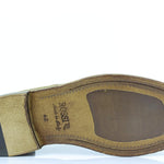 Derby in camoscio anticato color cuoio con fondo in cuoio antiscivolo cucito 8703SILAL 966 ROSSI 