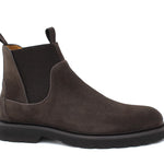 Stivaletto modello beatles in suede testa di moro  con fondo in gomma leggera 1281PCHSMO 173 ROSSI 