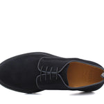 Derby in suede blu con fondo in gomma leggera 1279CHSSBLU 192 ROSSI 