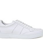 Sneaker in vitello bianco e fondo in gomma leggera 1017POFFW 13 ROSSI 
