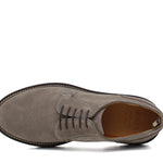 Derby in suede color sabbia e fondo in gomma leggera 9265HSBIS 1066 ROSSI 