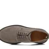 Derby in suede color sabbia e fondo in gomma leggera 9265HSBIS 1066 ROSSI 