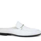 Sabout in nappa bianco con fondo in cuoio antiscivolo 7829PBIA 1139 ROSSI 