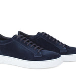 Sneaker in camoscio traforato color blu navy e fondo in gomma leggera 326ROVNA 161 ROSSI 