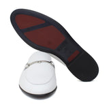 Sabout in nappa bianco con fondo in cuoio antiscivolo 7829PBIA 1139 ROSSI 