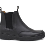 Stivaletto con elastico in vitello naturale nero e fondo in gomma leggera 1236PVN 1112 ROSSI 