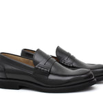 College stile inglese in vitello spazzolato nero con fondo in gomma leggera 5940GCNE 973 ROSSI 