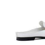 Sabout in nappa bianco con fondo in cuoio antiscivolo 7829PBIA 1139 ROSSI 