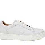 Sneakers in vitello naturale bianco antik e fondo in gomma leggera 1245CVAPAN 1066 ROSSI 