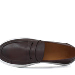 Slip on in vitello naturale marrone sfumato con fondo in gomma leggera 9688DIXCA 207 ROSSI 