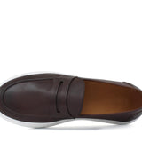 Slip on in vitello naturale marrone sfumato con fondo in gomma leggera 9688DIXCA 207 ROSSI 