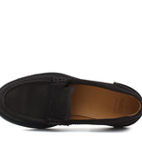 College donna in camoscio color testa di moro e fondo in gomma cucito D201GCRIMOG 33 ROSSI 