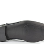 Derby in vernice blu con fondo cuoio 5560LVEPBLU 253 ROSSI 