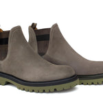 Beatles con elastico bicolore in suede sabbia e fondo in gomma extralight 910PHSBIS 226 ROSSI 