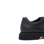 Derby in pellame bufalo color  nero con fondo in gomma leggera 1203REXN 397 ROSSI 