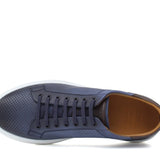 Sneaker in vitello naturale  traforato nel colore navy sfumato e fondo in gomma leggera 326DIXJ 73 ROSSI 
