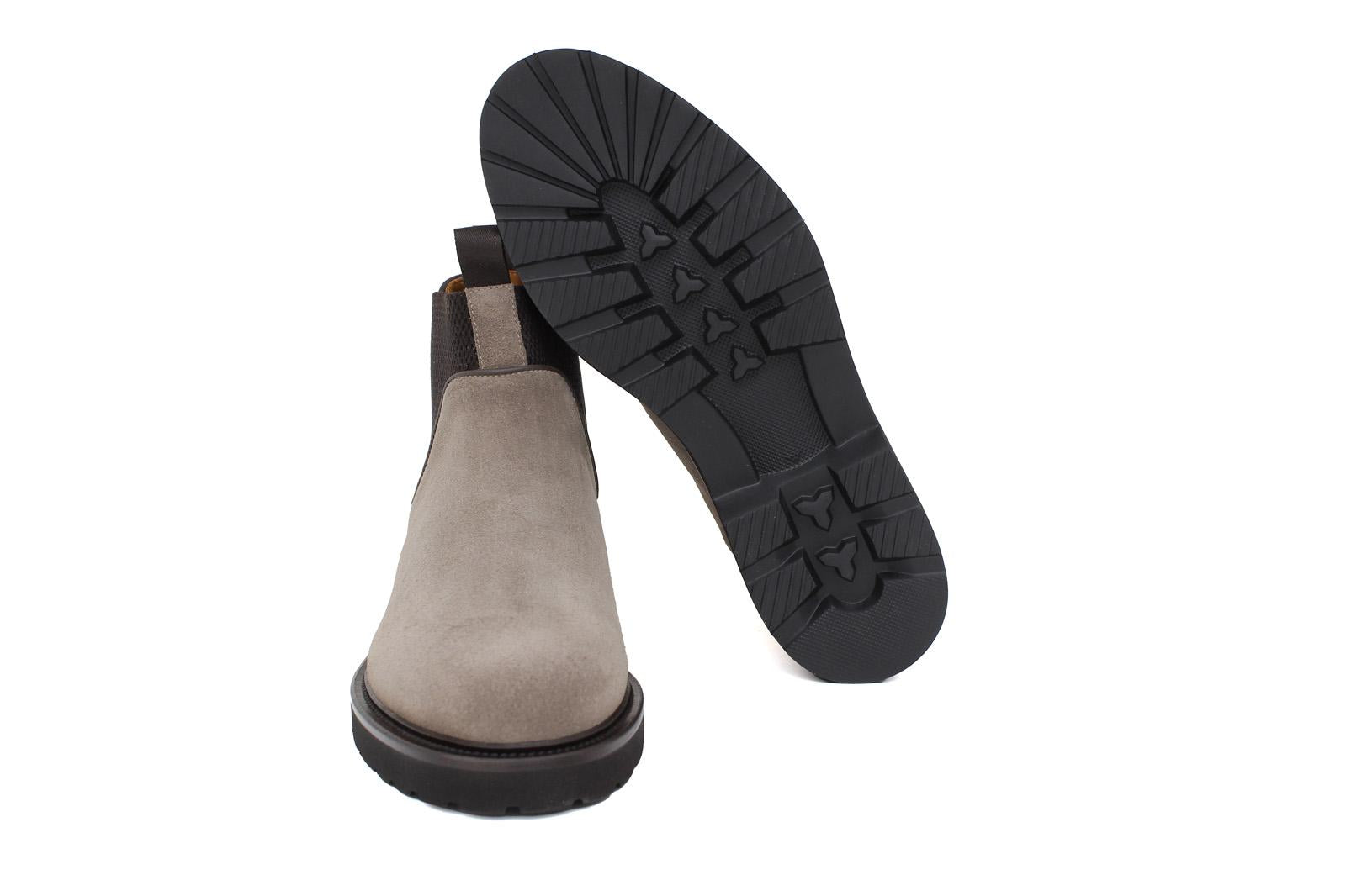Stivaletto modello beatles in suede nocciola con fondo in gomma leggera 1281PCHBIS 292 ROSSI 