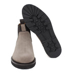 Stivaletto modello beatles in suede nocciola con fondo in gomma leggera 1281PCHBIS 292 ROSSI 