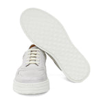 Sneakers in vitello naturale bianco antik e fondo in gomma leggera 1245CVAPAN 1066 ROSSI 