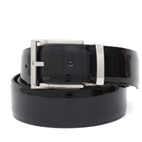 Cinta in vernice nero h 35 con fibbia in nikel F0304NKVN 94 ROSSI 