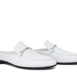 Sabout in nappa bianco con fondo in cuoio antiscivolo 7829PBIA 1139 ROSSI 