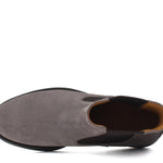 Stivaletto modello beatles in camoscio color fango con fondo in gomma 9154PHSBIS 283 ROSSI 