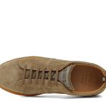 Sneaker in camoscio lavato sabbia  con  fondo in puro caucciù 275SALC 137 ROSSI 