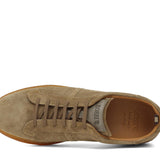 Sneaker in camoscio lavato sabbia  con  fondo in puro caucciù 275SALC 137 ROSSI 