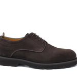 Derby in suede testa di moro  con fondo in gomma leggera 1279CHSMO 220 ROSSI 