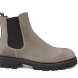 Beatles donna in camoscio color sabbia  con fondo in gomma leggera D213PHSBIS 30 ROSSI 