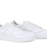 Sneaker in vitello bianco e fondo in gomma leggera 1017POFFW 13 ROSSI 