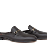 Sabout in nappa testa di moro con fondo in cuoio antiscivolo 7829NAPTM 1135 ROSSI 