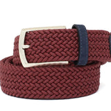 Cintura elasticizzata color bruciato con fibbia h 35 in nikel OSSIBORB 119 ROSSI 