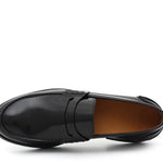 College stile inglese in vitello spazzolato nero con fondo in gomma leggera 5940GCNE 973 ROSSI 