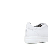 Sneaker in vitello bianco con fondo in gomma leggera 234POFFW 267 ROSSI 