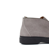 Polacchino con elastico centrale in camoscio ingrassato color roccia e fondo in  gomma leggera 1602PCHSCLO 1042 ROSSI 